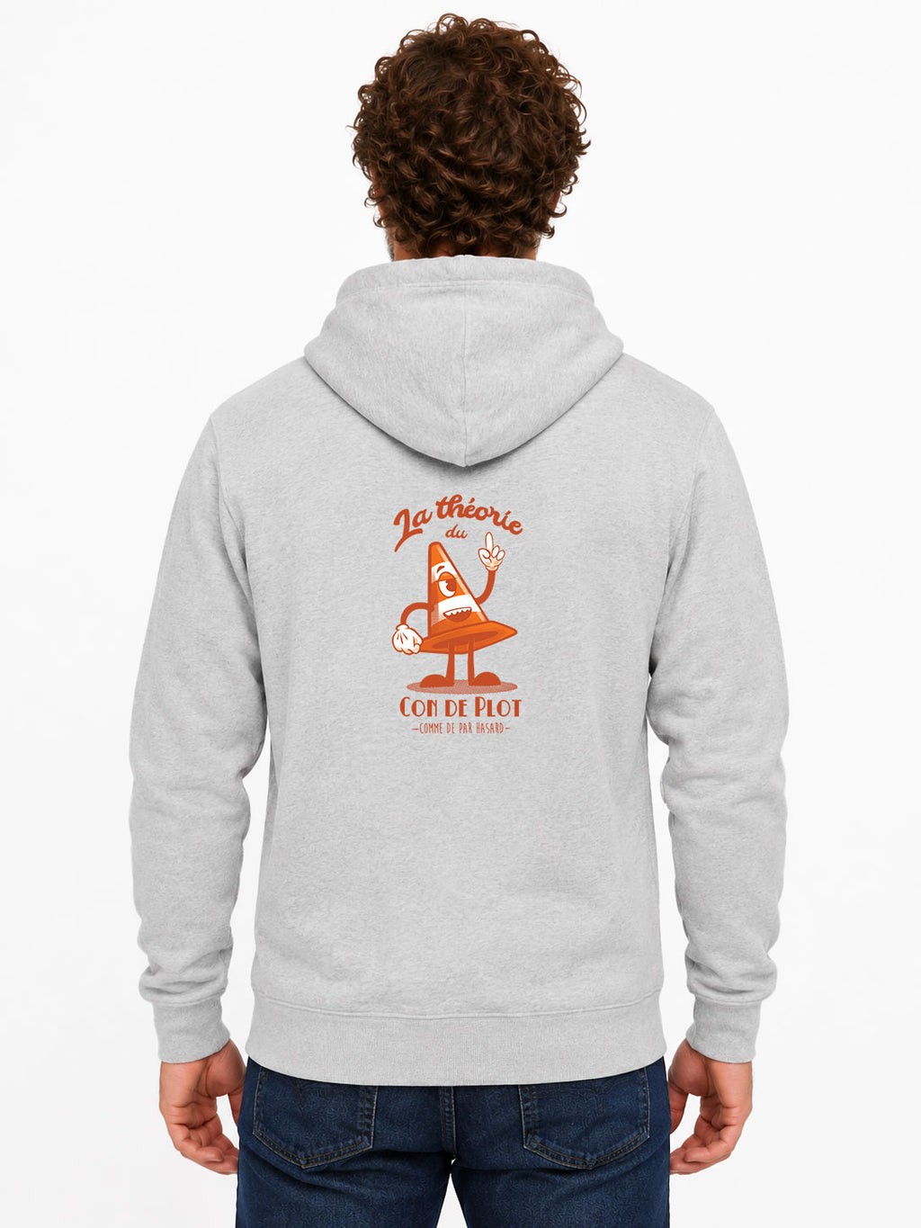 Theorie du con de plot - Sweat à capuche original