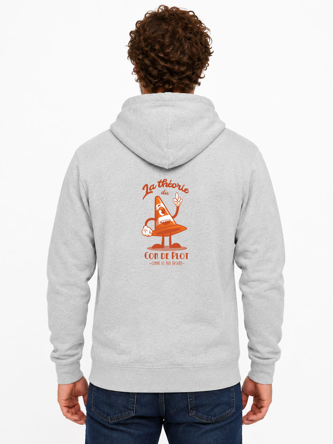 Theorie du con de plot - Sweat à capuche original