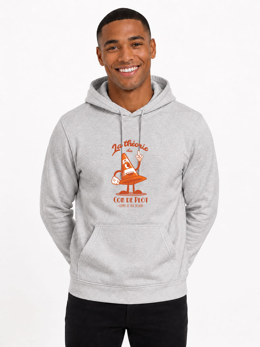 Theorie du con de plot - Sweat à capuche original