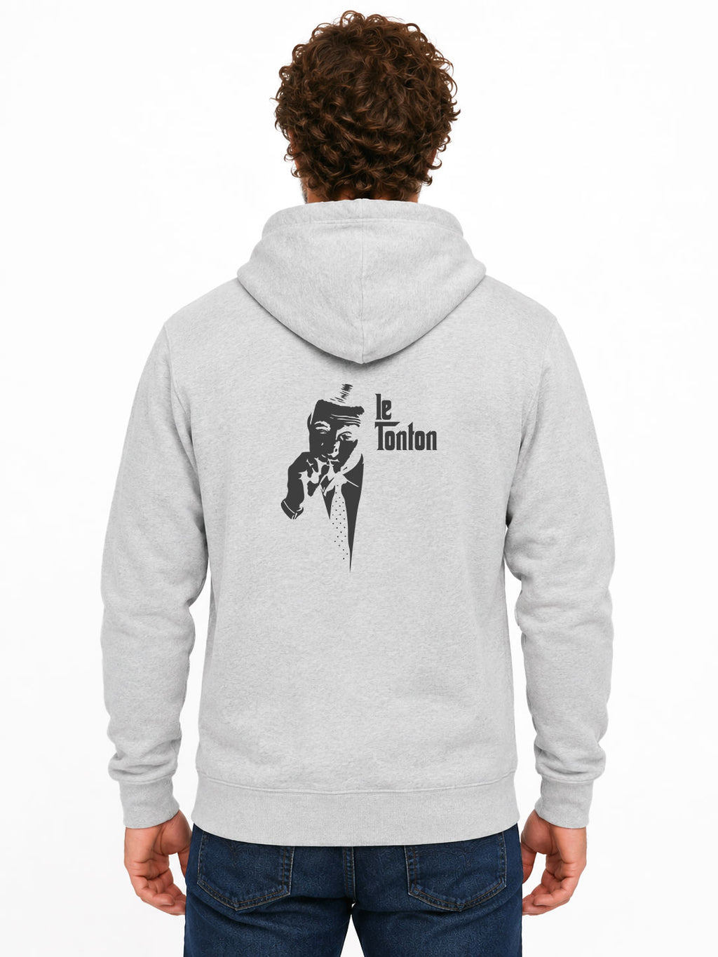 sweat à capuche homme original Le Tonton