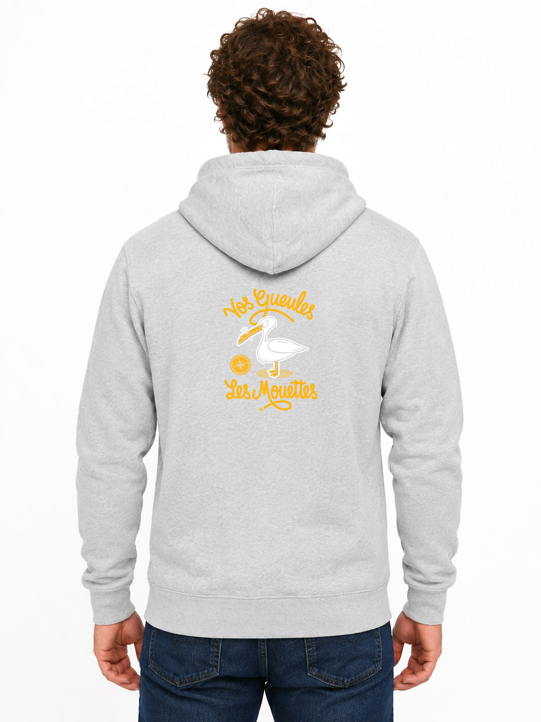 Vos gueules les mouettes - Sweat à capuche original